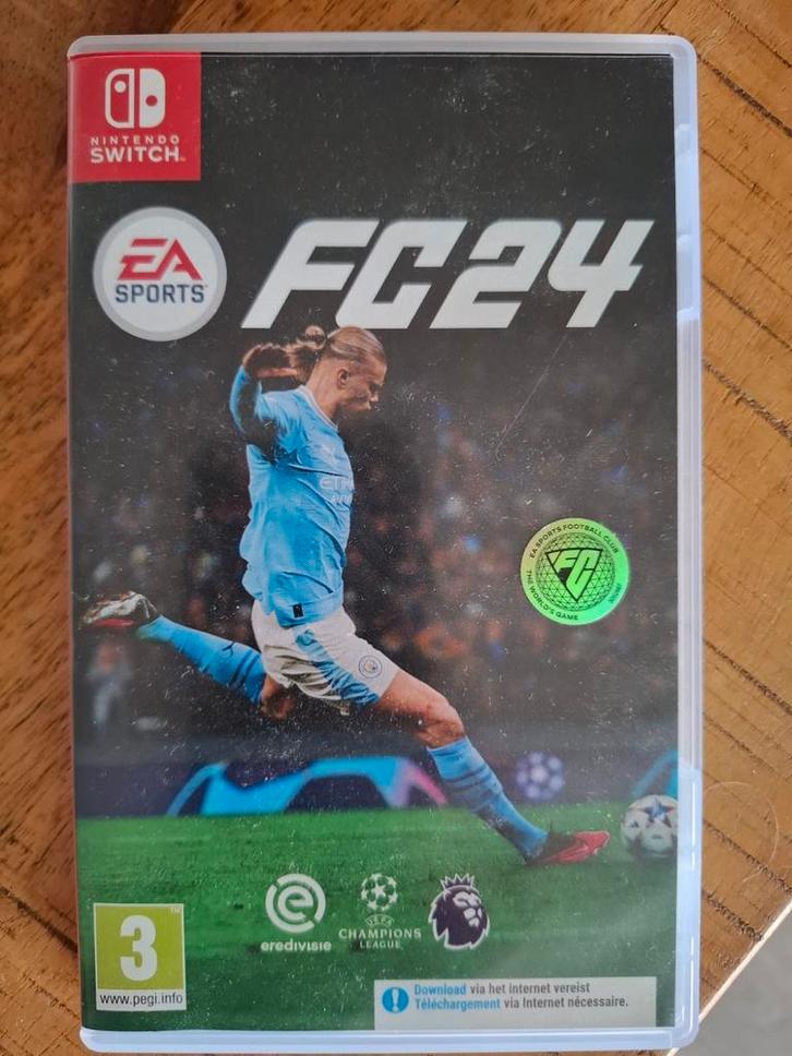 FC 24 voor Nintendo Switch, Spelcomputers en Games, Games | Nintendo Switch, Zo goed als nieuw, Sport, 3 spelers of meer, Vanaf 3 jaar