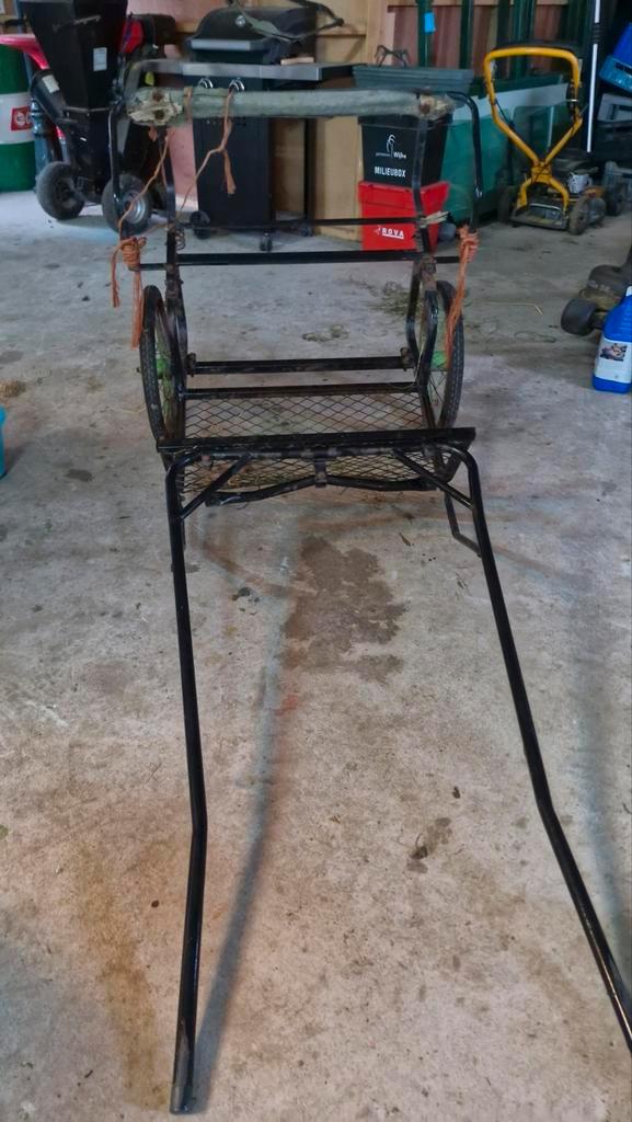 Sulky voor shetlander / Opknapper, Dieren en Toebehoren, Paarden en Pony's | Overige Paardenspullen, Gebruikt, Overige soorten