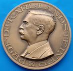 Penning Ned. Roode Kruis, Prof.Dr. Karl Landsteiner - 1939, Verzenden, Brons, Nederland