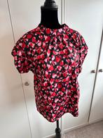 Leuke blouse met hartjes - Maat S, Kleding | Dames, Blouses en Tunieken, Ophalen of Verzenden, Zo goed als nieuw, Maat 36 (S)