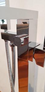 Badkraan Staand Chrome met Handdouche Design Vrijstaand bad, Ophalen of Verzenden, Nieuw, 25 tot 50 cm, Minder dan 100 cm