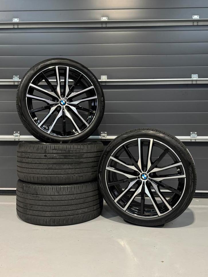 Originele BMW X5 G05 742m Velgen met Continental * banden, Auto-onderdelen, Banden en Velgen, Banden en Velgen, Zomerbanden, Overige maten