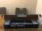 MIDIPLUS AKM322 usb MIDI Keyboard Controller zwart NIEUW!, Overige merken, Nieuw, Aanslaggevoelig, Overige aantallen