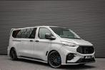 Ford Transit Custom 320 2.0 TDCI L2H1 MS-RT DC AWD DUBBEL CA, Auto's, Bestelauto's, Automaat, Zwart, 4 cilinders, Startonderbreker
