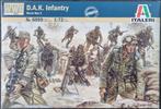 Italeri 6099 WWII German D.A.K. Infantry - Afrika Korps 1:72, Hobby en Vrije tijd, Modelbouw | Figuren en Diorama's, Nieuw, Figuur of Figuren