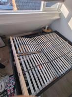 IKEA Brimnes bed tweepersoons 140x200, Ophalen, Verstelbaar, Zwart, Tweepersoons