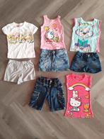 Pakket Meisjes zomerkleding 8x, Maat 98, Ophalen of Verzenden, Gebruikt, Meisje, Setje