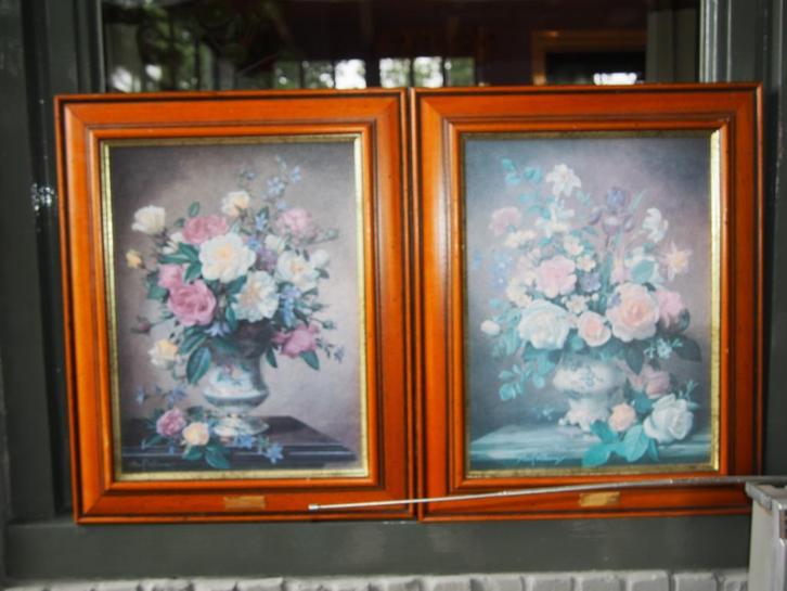 2 Schilderijen van Albert Williams, Antiek en Kunst, Kunst | Schilderijen | Klassiek, Ophalen of Verzenden