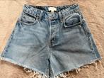 H&M Jeans Short Maat S, Ophalen of Verzenden, Zo goed als nieuw, Blauw, W27 (confectie 34) of kleiner