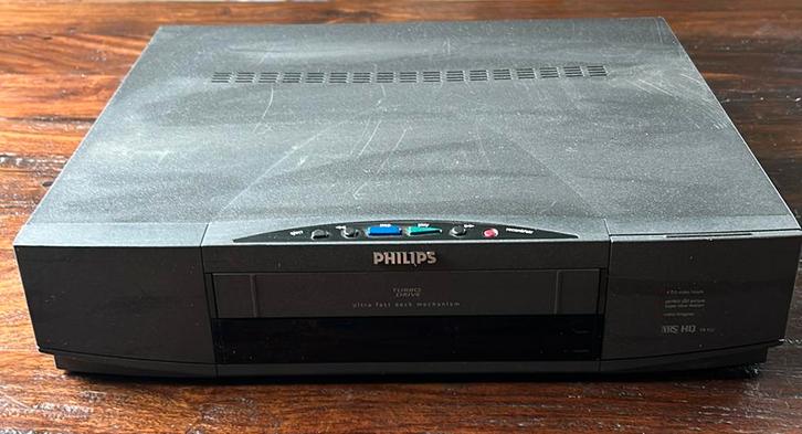 Philips VHS video recorder, Audio, Tv en Foto, Home Cinema-sets, Gebruikt, Overige spelers, Philips, Ophalen