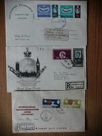 Oude poststukken engeland , Basutoland, enz. Ook 1e dag., Postzegels en Munten, Ophalen of Verzenden, Envelop