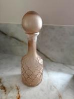 PMTD karaf taupe bronskleurig. Van glas, Huis en Inrichting, Woonaccessoires | Vazen, Overige kleuren, Nieuw, Ophalen of Verzenden