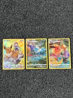Pokémon Eevee, Vaporeon, Flareon #TG11/01/02 MINT conditie, Ophalen of Verzenden, Zo goed als nieuw, Meerdere kaarten, Foil