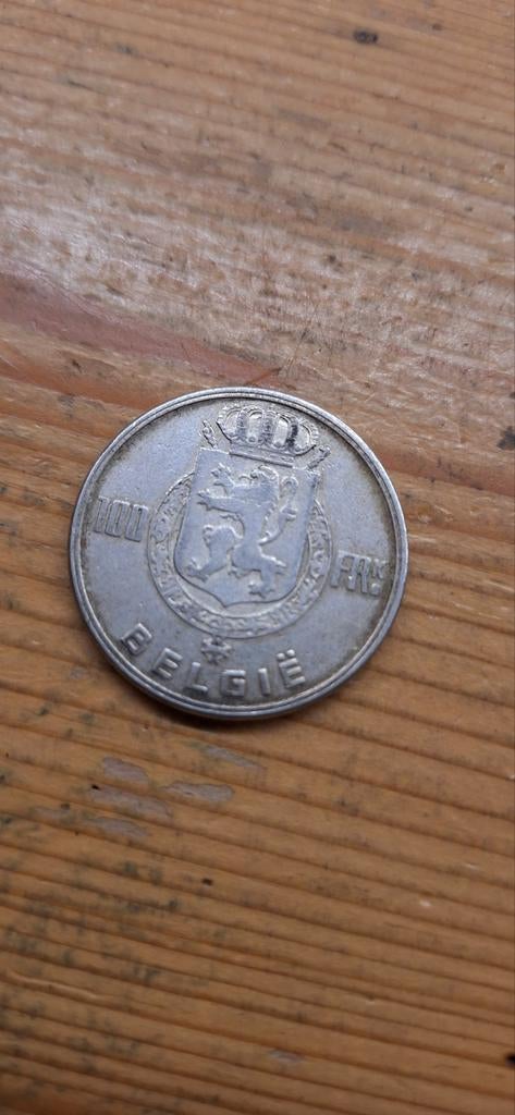België 100 Frank 1951 Zilver munt, Ophalen of Verzenden, Zilver, Losse munt, Zilver