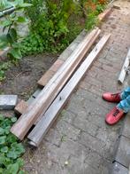 Bankirai palen, Doe-het-zelf en Verbouw, Hout en Planken, Ophalen, Overige houtsoorten, 50 mm of meer, Balk