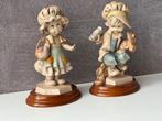 2 mooie Italiaanse beeldjes / set van 2, Ophalen of Verzenden, Zo goed als nieuw, Mens