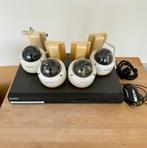 Hikvision 4x camera en NVR digitaal video recorder, Ophalen of Verzenden, Gebruikt