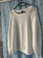 Witte trui maat L, Maat 38/40 (M), Verzenden, Wit, Nieuw
