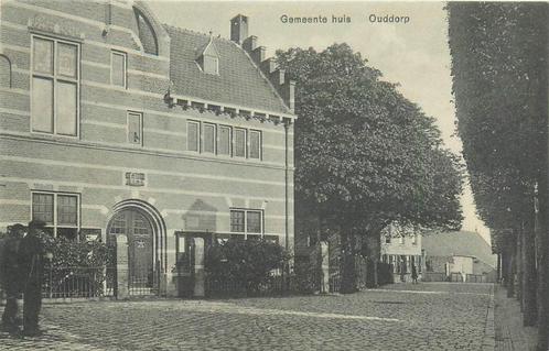 (701-010-003) Ouddorp Gemeentehuis, Verzamelen, Ansichtkaarten | Nederland, Zuid-Holland, Verzenden