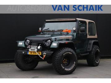 Jeep Wrangler 4.0i Hardtop Sahara | LEDER | ELEK. LIER | TRE beschikbaar voor biedingen