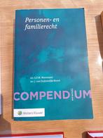 Compendium van het personen- en familierecht, Ophalen of Verzenden, Zo goed als nieuw