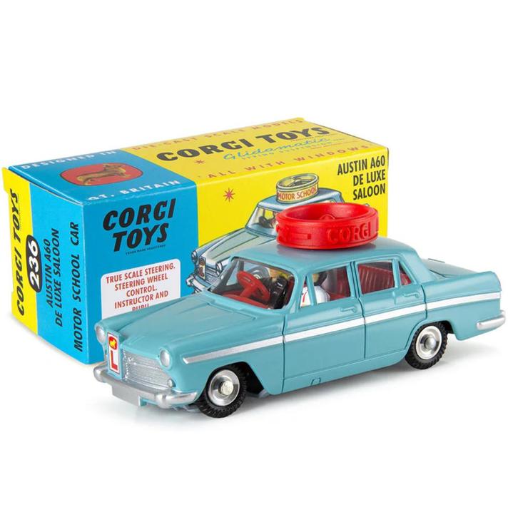 Austin A60 Luxe Saloon Motor School CORGI NEW 1/47 ref 236, Hobby en Vrije tijd, Modelauto's | 1:43, Nieuw, Auto, Corgi, Verzenden