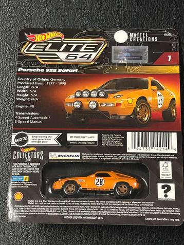 HotWheels Elite 64 Porsche 928 Safari - Nieuw! beschikbaar voor biedingen