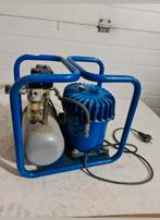 Silent Blue oliegesmeerde stille compressor 3.5 liter, Doe-het-zelf en Verbouw, Compressors, Ophalen of Verzenden, N.v.t, N.v.t