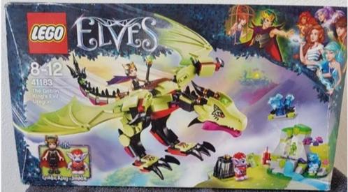 LEGO Elves 41183 De wrede draak van de Goblin Koning 100% co, Kinderen en Baby's, Speelgoed | Duplo en Lego, Zo goed als nieuw