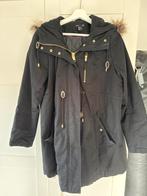 Zwarte H&M Mama winterjas maat M, Ophalen, Zo goed als nieuw, Maat 38/40 (M), Zwart