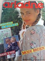 Ariadne april nr. 4 / 1981, Verzenden, Zo goed als nieuw, Breien of Haken, Patroon of Boek