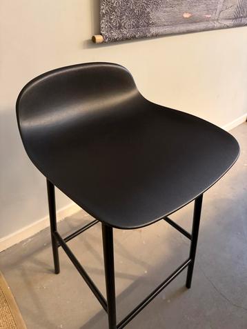 Norman Copenhagen Barkruk - Zwart - 65cm beschikbaar voor biedingen