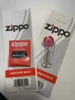 Zippo Onderdelen Set: Benzine, Vuurstenen, Lont, Ophalen of Verzenden, Nieuw, Aansteker