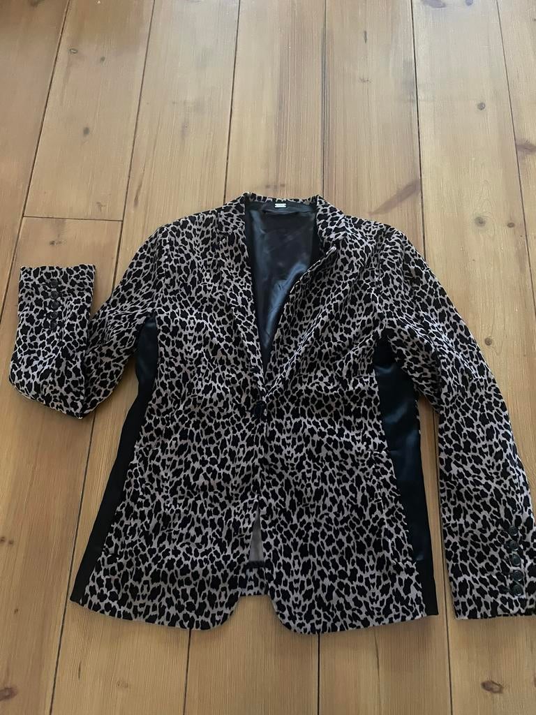 Mooie tijgerprint colbert, Gustav, maat 40, Maat 38/40 (M), Bruin, Verzenden, Zo goed als nieuw