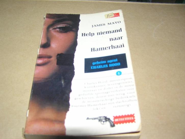 Help niemand naar Hamerhaai- James Mayo, Boeken, Detectives, Gelezen, Ophalen of Verzenden