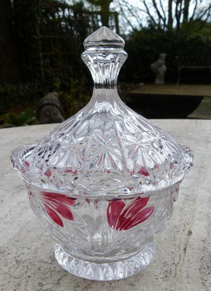 Hofbauer Crystal Byrdes Collection Bonbon Schaal, Antiek en Kunst, Antiek | Glas en Kristal, Ophalen of Verzenden