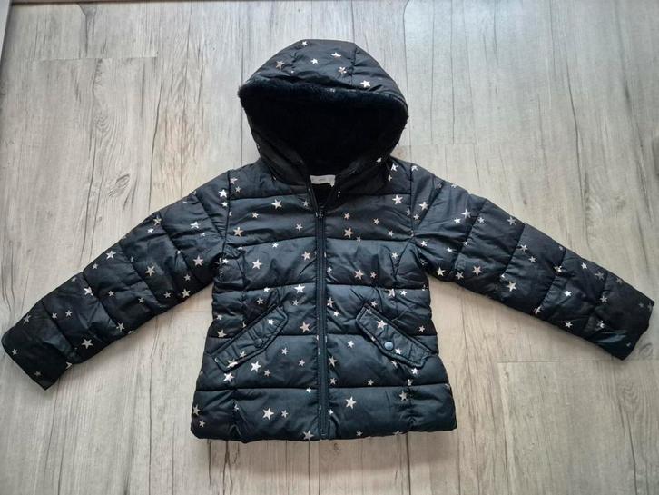 MNG Winterjas Maat 128 - Zo Goed Als Nieuw!, Kinderen en Baby's, Kinderkleding | Overige, Zo goed als nieuw, Meisje, Ophalen of Verzenden