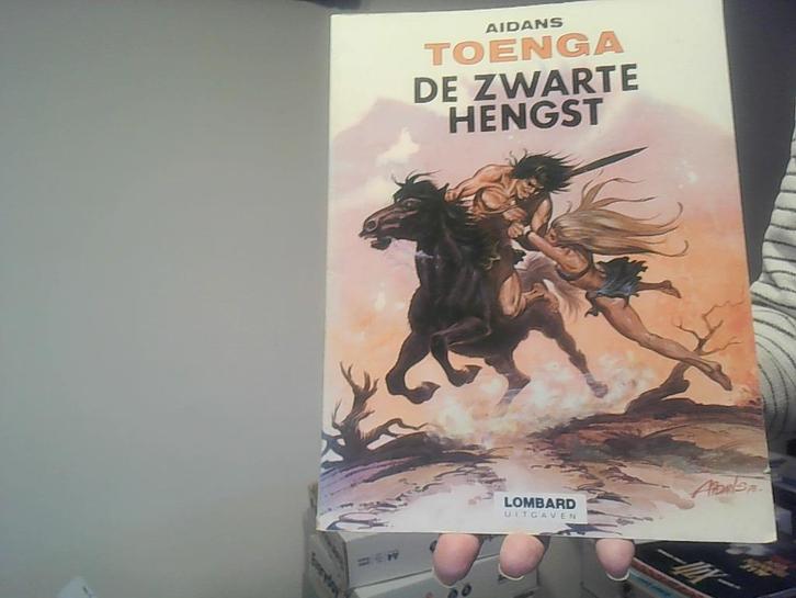 toenga nr 9 de zwarte hengst lombard uit 1980, Boeken, Stripboeken, Zo goed als nieuw, Eén stripboek, Ophalen of Verzenden