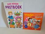 2 Vriendjes/mensenprentenboeken Samen voor € 4,00, Ophalen of Verzenden, Nieuw