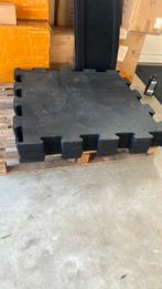 Rubberen Sportvloer Tegels 1x1m – 2 cm dik – 9 stuks, Ophalen of Verzenden, Nieuw, Overige typen