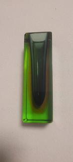 Vaasje murano green, Ophalen of Verzenden