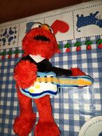 Elmo knuffel met gitaar 26 cm groot Fisher Price, Ophalen of Verzenden