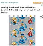 Paw patrol gordijn glow in the dark, Ophalen