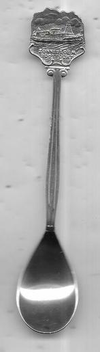 ZONNEBLOEM BOOTTOCHT SCHEPEN LEPELTJE, Antiek en Kunst, Antiek | Bestek, Ophalen of Verzenden