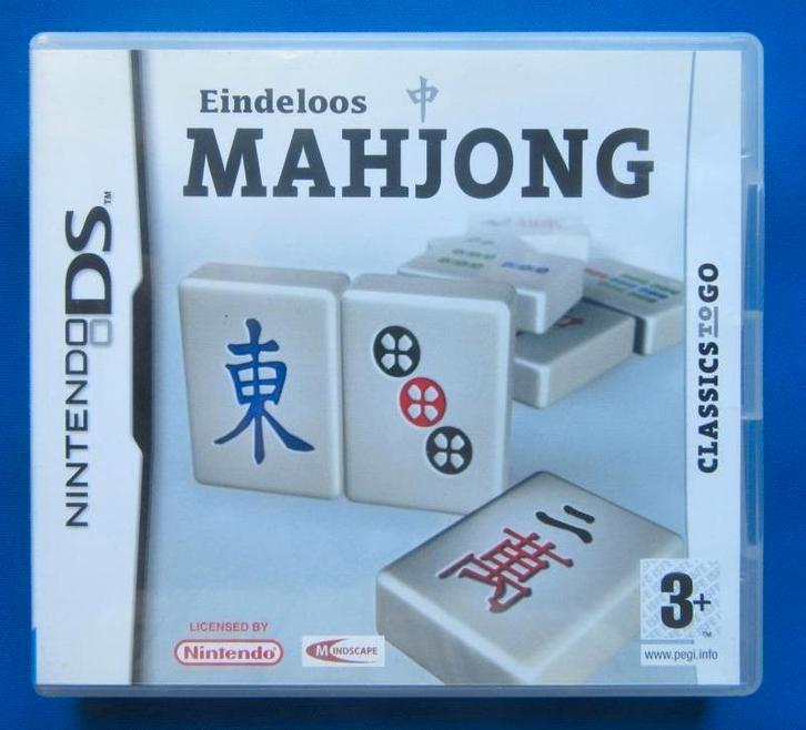 Eindeloos Mahjong, Spelcomputers en Games, Games | Nintendo DS, Gebruikt, Puzzel en Educatief, 1 speler, Vanaf 3 jaar, Ophalen of Verzenden