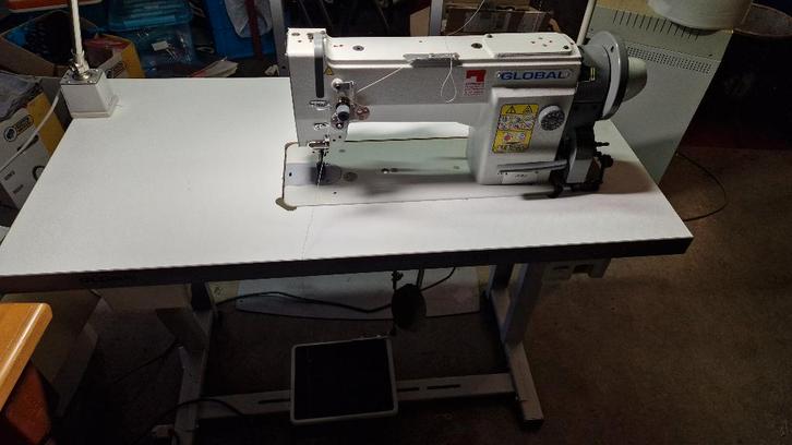 Industriële naaimachine Global WF955, Hobby en Vrije tijd, Naaimachines en Toebehoren, Zo goed als nieuw, Naaimachine, Overige merken