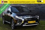 Mitsubishi Outlander 2.4 PHEV DIAMAND EDITION LEDER VOL! 360, Auto's, Automaat, 4 cilinders, Zwart, Leder