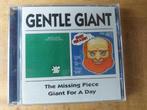CD Gentle Giant – The Missing Piece - Giant For A Day, Ophalen of Verzenden, Zo goed als nieuw, Poprock