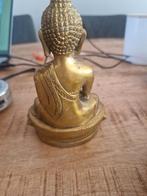 Bronzen buddha 16 cm., Ophalen of Verzenden