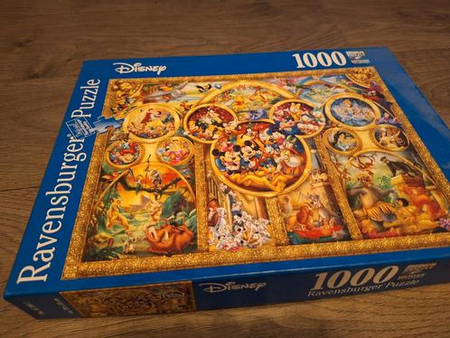 Disney Ravensburger Puzzel - 1000 Stukjes, Hobby en Vrije tijd, Denksport en Puzzels, Zo goed als nieuw, Legpuzzel, 500 t/m 1500 stukjes